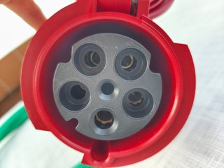 Cable adaptador de 63A a 32A nuevo