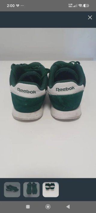 Zapatillas Reebok Hombre Verdes