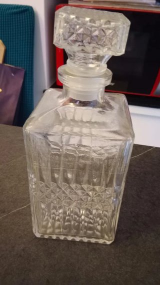 Caraffa liquore cristallo anni '50