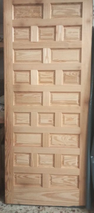 Puerta Castellana Madera Maciza