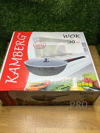 Sartén tipo Wok con Mango Extraíble Kamberg Wok