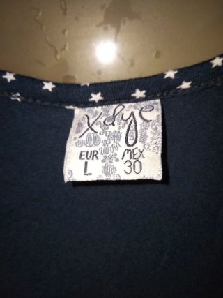 Camiseta volantes estrellas