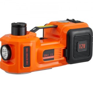 Gato Hidráulico Eléctrico para Automóviles 5 Toneladas 12V con Compresor de Aire Incorporado