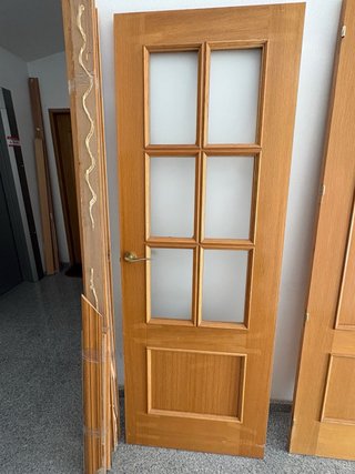 Puertas de roble macizo