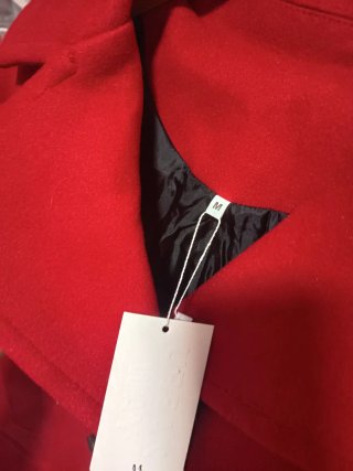 Chaqueta Invierno Roja URBAN WAY Talla M oversize