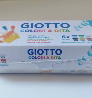 Giotto Colori a Dita - Confezione 6 colori