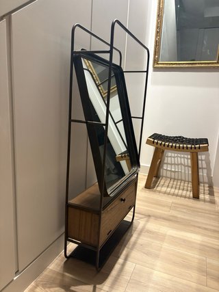 Espejo recibidor con cajón