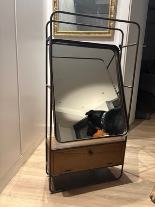 Espejo recibidor con cajón