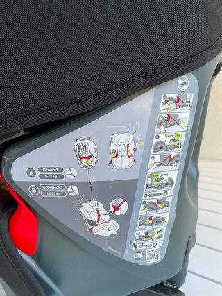Silla Auto Romer Britax Evolva 1-2-3 SL SICT