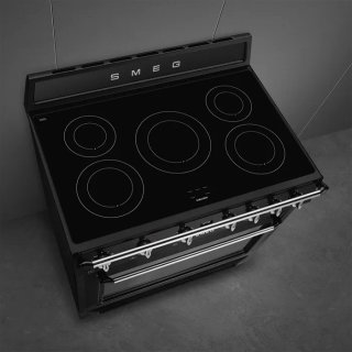 Cocina SMEG Negra