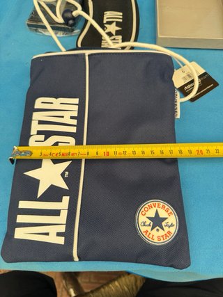 Mini borsello Converse All Star blu