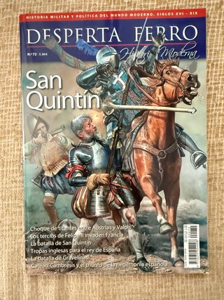 Desperta Ferro revista historia 72 San Quintin