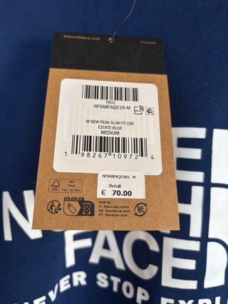 Sudadera The North Face Azul
