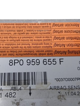 CENTRALITA AIRBAG AUDI A3 (8P1) 8P0959655F