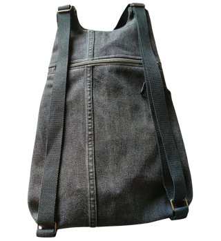 Mochila Vaquera Étnica Negra