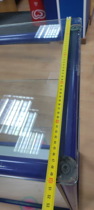 Mostrador tienda azul y gris HASTA EL 15 DE AGOSTO