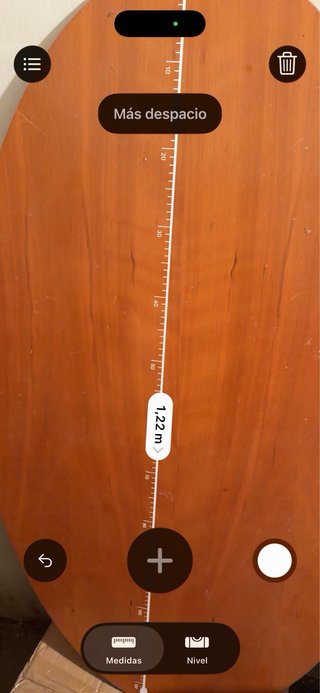 Mesa de centro ovalada para salón