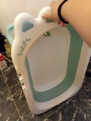 Bañera bebé plegable