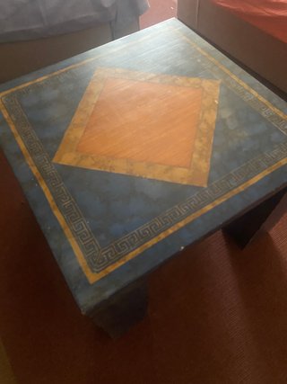 Mesa de centro madera mexicana hecha a mano