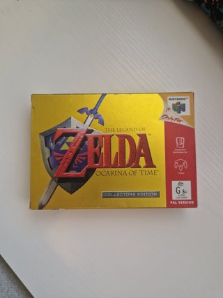 Zelda Ocarina of Time Coleccionista N64