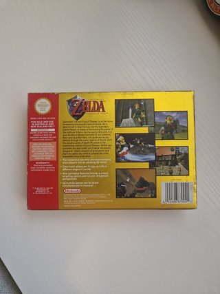 Zelda Ocarina of Time Coleccionista N64