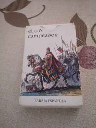 Baraja Española Fournier El Cid Campeador