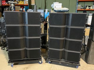 Equipo de Sonido Profesional Ocho cajas