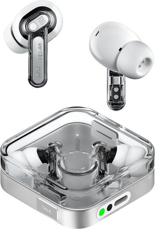 Auriculares Nothing Blancos y Plateados