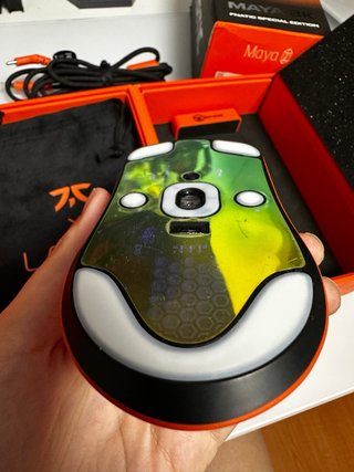 Ratón Fnatic Maya 8K Edición Especial Naranja