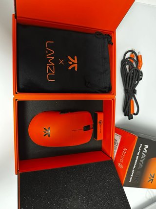 Ratón Fnatic Maya 8K Edición Especial Naranja
