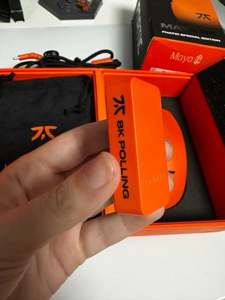 Ratón Fnatic Maya 8K Edición Especial Naranja