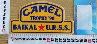 19 adesivi rally stickers rifrangenti vintage