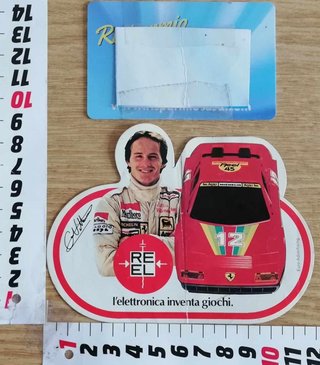 19 adesivi rally stickers rifrangenti vintage