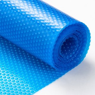 Copertura Solare per Piscina, Telo Solare Rettangolare 28 x 14 piedi per Piscine, Copertura Solare per Piscina Interrata o Fuori Terra, Coperture Solari da 8 mil Blu