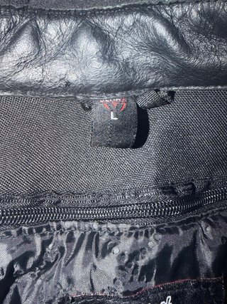 Chaqueta de cuero para moto
