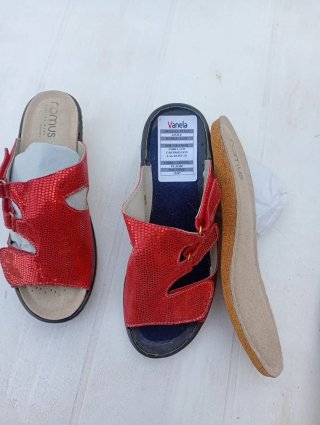 Sandalias Romus Rojas