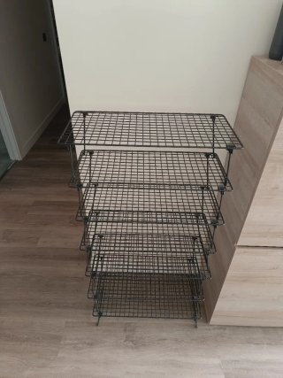 Estantería Metálica Negra Ikea