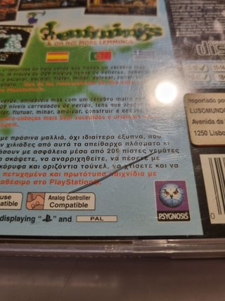 Lemmings & Oh No! More Lemmings PS1 PAL ESP