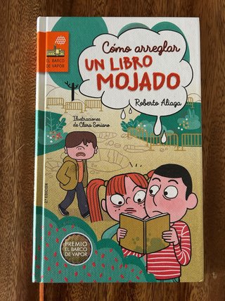 Como arreglar un libro mojado