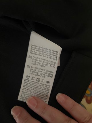 Blazer Rinascimento nero glitterato taglia L