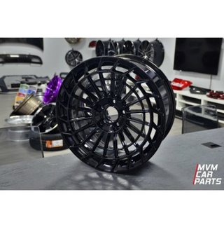Juego de 4 Llantas 19 Mansory Turbine Black MB64