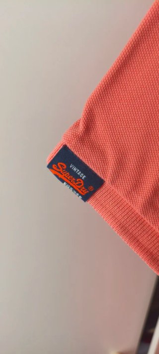 Polo Superdry Naranja Talla XL