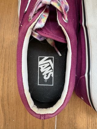 Zapatillas Vans Mujer Granate