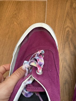 Zapatillas Vans Mujer Granate