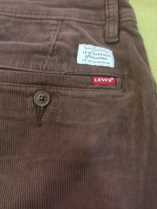 Pantalón Levi's Pana Marrón Talla 32