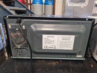 Horno Microondas Cecotec Negro