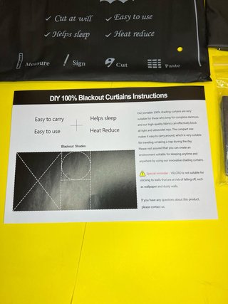 Kit Cortinas Opacas DIY Recortables