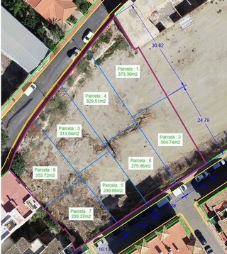Terreno en venta en Cuevas del Almanzora pueblo en Cuevas del Almanzora