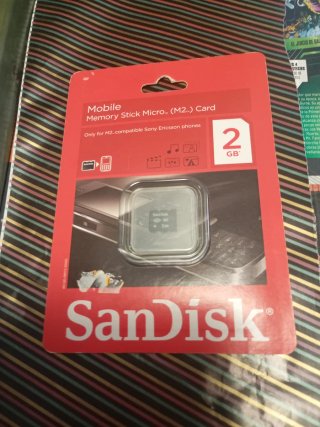 SanDisk Memory Stick Micro M2 2GB