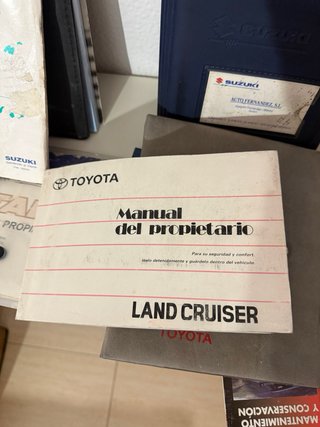 Manual Propietario varios modelos de coches